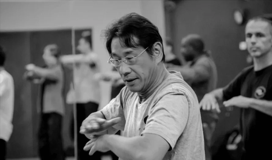 Luo Dexiu teaching a Baguazhang seminar