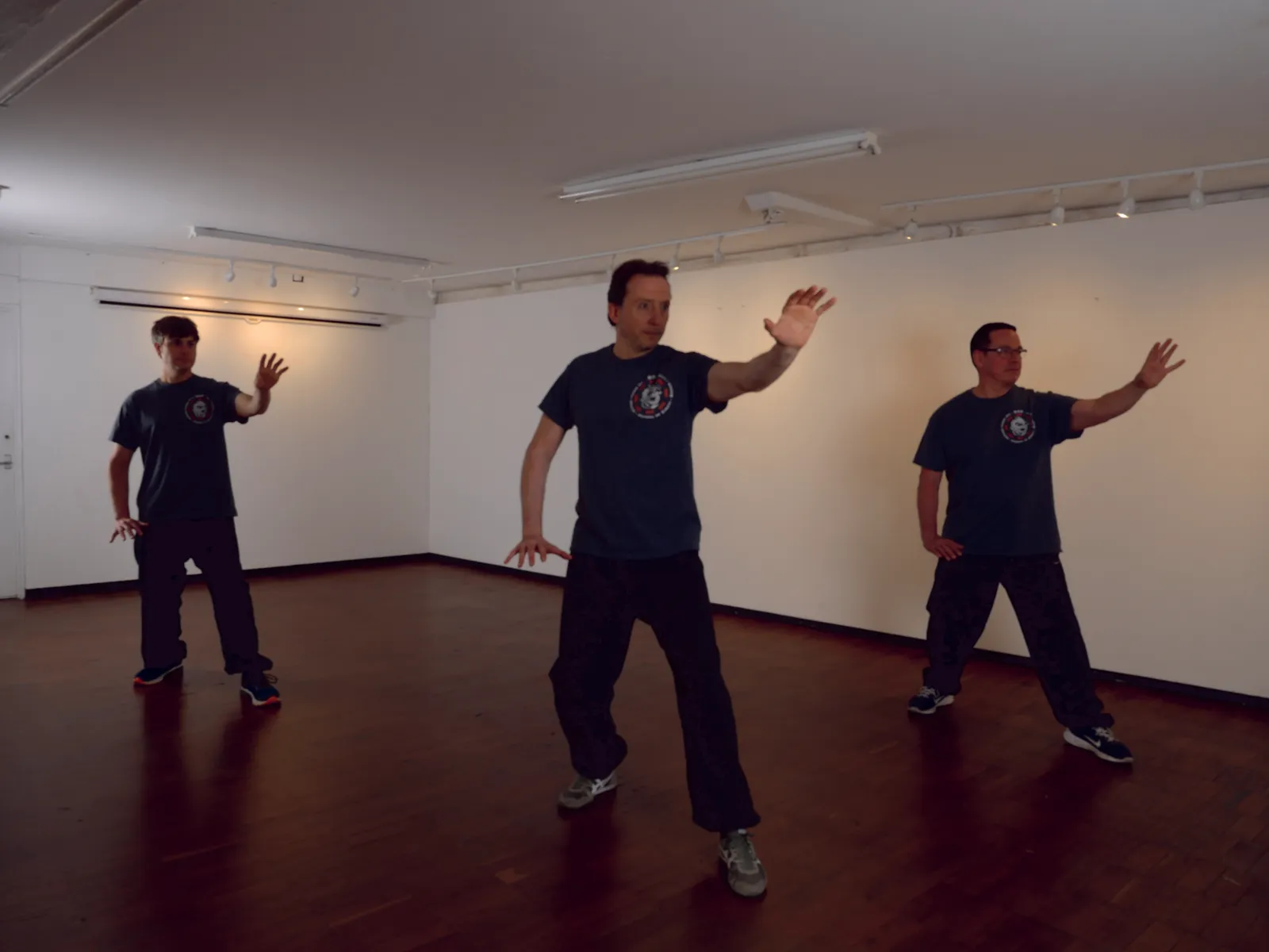 Post-Heaven Baguazhang class group practice at The Moral Dragon