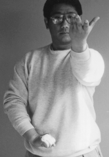Luo Dexiu — follow-up hand posture