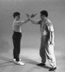 Luo Dexiu — sticking and adhering hands