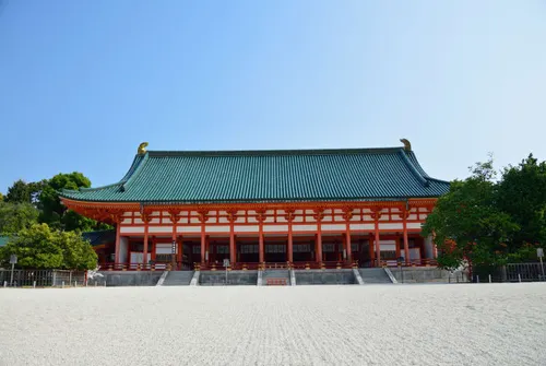 Heian Shrine in Kyoto, Japan
